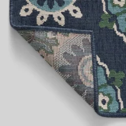 5'3" X 7' Medallion Outdoor Rug Navy/Green - Christopher Knight Home 6 5'3" X 7' Medallion Outdoor Rug Navy/Green - Christopher Knight Home -Christopher Knight Home GUEST 8ed69c7a 4a5c 4e16 a4d8 28161d8d9a67