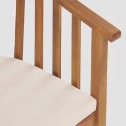 Alondra 5pc Acacia Wood Square Dining Set - Teak - Christopher Knight Home -Christopher Knight Home GUEST 8fcfd318 e0fe 4a3b 80de 238ec1d8e049 1