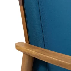 2pc Willowbrook Patio Acacia Wood Loveseat Set With Coffee Table - Teak/Dark Teal - Christopher Knight Home 7 2pc Willowbrook Patio Acacia Wood Loveseat Set With Coffee Table - Teak/Dark Teal - Christopher Knight Home -Christopher Knight Home GUEST 917c06cb fcfd 4a95 bad3 da3028224b4f