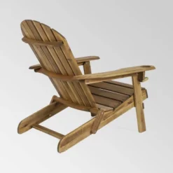2pk Bellwood Outdoor Acacia Wood Folding Adirondack Chairs Natural - Christopher Knight Home -Christopher Knight Home GUEST 917e054b d0ee 41d4 80ec 5cc8826de48e