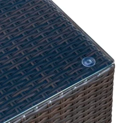 Santa Rosa 7pc Wicker Patio Seating Sectional Set With Cushions - Multi Brown With Beige Cushions - Christopher Knight Home -Christopher Knight Home GUEST 9593eb15 f5ca 46d2 ac03 8d003728d097