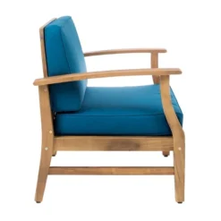 Perla 2pk Acacia Wood Club Chairs - Teak/Blue - Christopher Knight Home 9 Perla 2pk Acacia Wood Club Chairs - Teak/Blue - Christopher Knight Home -Christopher Knight Home GUEST 97bef58c eb8b 4134 a031 c879f2b8a288