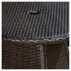 Brayden 3pc Wicker Patio Bistro Set - Brown - Christopher Knight Home -Christopher Knight Home GUEST 98c7cc31 ec9b 4ddd 895b 4020292ed224