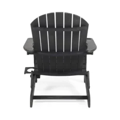 2pk Bellwood Outdoor Acacia Wood Folding Adirondack Chairs Dark Gray - Christopher Knight Home -Christopher Knight Home GUEST 9a005960 69ea 41a9 b1c1 cca4c9d5759a