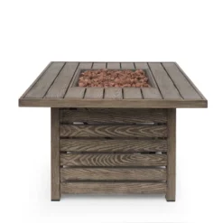 Elberton Outdoor Square Fire Pit - Brown - Christopher Knight Home -Christopher Knight Home GUEST 9ad7af9c 3b53 417b 86f6 ae6bb8af67bf