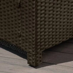 Puerta Wicker Loveseat - Brown/Gray - Christopher Knight Home -Christopher Knight Home GUEST 9b1e6319 c872 4f18 a92b 350dc46cff62