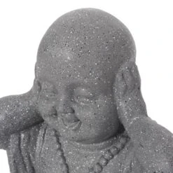 Harrod Outdoor Hear No Evil Monk Garden Statue - Stone Gray - Christopher Knight Home -Christopher Knight Home GUEST 9c642699 207f 403b 93cb 1257f432eb08