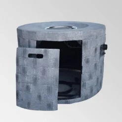 Dino Lightweight 31.75" Concrete Gas Fire Pit Gray - Christopher Knight Home 6 Dino Lightweight 31.75" Concrete Gas Fire Pit Gray - Christopher Knight Home -Christopher Knight Home GUEST 9de9ba50 7354 477c bf6f 48fcc09d1563