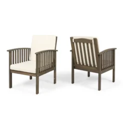 Casa 2pk Acacia Club Chairs - Christopher Knight Home -Christopher Knight Home GUEST a04d0488 4980 4e09 929f 92ac1909bef1