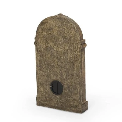 Frontage Outdoor 2-Tier Single Spout Fountain - Light Brown - Christopher Knight Home 2 Frontage Outdoor 2-Tier Single Spout Fountain - Light Brown - Christopher Knight Home - Image 2