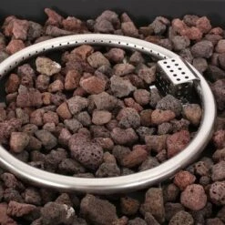 Adio Square 30" Light Weight Concrete Gas Fire Pit - Light Gray -Christopher Knight Home GUEST a1fc79ae a573 4401 ac4b 271922787ea7