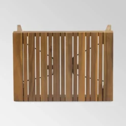 Kyoto Acacia Wood Folding Side Table - Teak - Christopher Knight Home 10 Kyoto Acacia Wood Folding Side Table - Teak - Christopher Knight Home -Christopher Knight Home GUEST a4881faa ed00 4a6e b4d6 5a44eeb86589