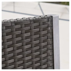 Cape Coral 5pc All-Weather Wicker/Metal Patio Bar Set With 4 Stools - Gray - Christopher Knight Home -Christopher Knight Home GUEST a6311322 f58f 4fb3 a4e0 d156b1f0a0a1