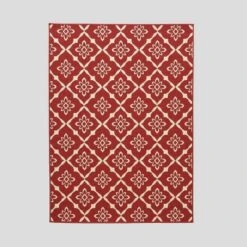 Tallevast Trellis Outdoor Rug Red/Ivory - Christopher Knight Home 10 Tallevast Trellis Outdoor Rug Red/Ivory - Christopher Knight Home -Christopher Knight Home GUEST a68a7ab8 c4c1 42d1 8d22 395c9f6ab819
