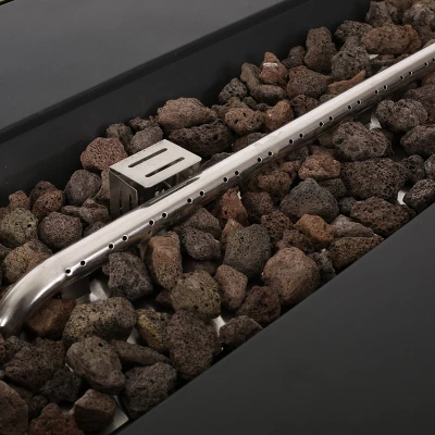 Archie Outdoor Rectangle Fire Pit - Brown - Christopher Knight Home 10 Archie Outdoor Rectangle Fire Pit - Brown - Christopher Knight Home - Image 10