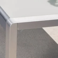 Cape Coral 16pc Aluminum Estate Collection With Fire Pit - Silver/Clear/Khaki/Light Gray - Christopher Knight Home -Christopher Knight Home GUEST a873630c 36a0 47e4 a636 41725648154d