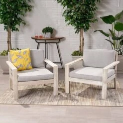 Santa Ana 2pk Acacia Club Accent Chairs Brushed Light Gray - Christopher Knight Home 14 Santa Ana 2pk Acacia Club Accent Chairs Brushed Light Gray - Christopher Knight Home -Christopher Knight Home GUEST a8f524dd c797 41ac a264 414e0261a950