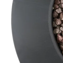 Wellington Outdoor 40000 BTU Circular Fire Pit Dark Gray - Christopher Knight Home -Christopher Knight Home GUEST ab10c0c2 18ce 455b b54b 163096410d5d