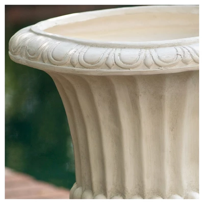 Christopher Knight Home 20" Wide Fiberglass Urn Planter 2 Christopher Knight Home 20" Wide Fiberglass Urn Planter - Image 2