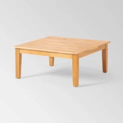 Loft Acacia 4pc Wood Sectional Sofa Set - Christopher Knight Home -Christopher Knight Home GUEST acd39004 fab1 4a86 bb5b 2c7fce5a936f