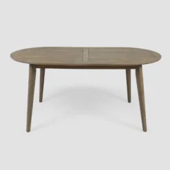 Pines 7pc Acacia Oval Wood Dining Set - Gray/Dark Gray - Christopher Knight Home -Christopher Knight Home GUEST ad0d6ecc aa71 44ee bb8d e0fe418f627f