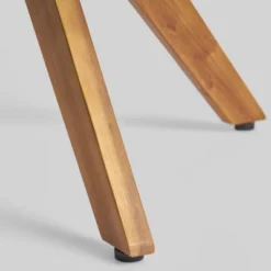 Alondra 5pc Acacia Wood Square Dining Set - Teak - Christopher Knight Home -Christopher Knight Home GUEST aedf1769 e2bb 4918 8549 0e2735c5f4e3