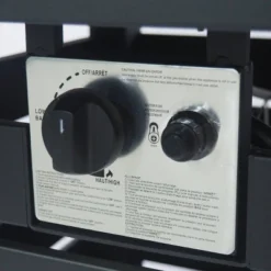 Rene Rectangular 47.25" Iron Gas Fire Pit Matte Black - Christopher Knight Home -Christopher Knight Home GUEST aeee7ec1 7ea3 4e38 be9d 2e2df1f97466