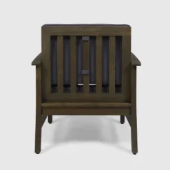 Perla 9pc Acacia Wood Sofa Conversational Set Gray/Dark Gray - Christopher Knight Home -Christopher Knight Home GUEST af53bd9b a152 405b 84e8 9e4cd0c2b621