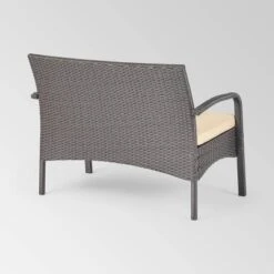 Cordoba 8pc Wicker Chat Set - Brown/Tan - Christopher Knight Home -Christopher Knight Home GUEST af8f1d33 b240 4d39 9130 0d87a56c3e77