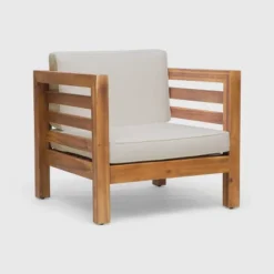Oana Acacia Wood Club Chair - Christopher Knight Home -Christopher Knight Home GUEST af9881ec 5d90 4451 9278 1f36c8b26b02 4