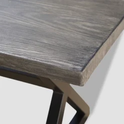 Rolando Rectangular Aluminum Dining Table - Brown - Christopher Knight Home 5 Rolando Rectangular Aluminum Dining Table - Brown - Christopher Knight Home -Christopher Knight Home GUEST afa11c0e 0570 495c 9f1d 62bab3bad207