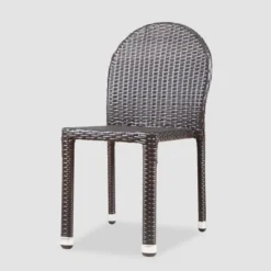 Aurora 4pk Wicker Stacking Chairs - Brown - Christopher Knight Home -Christopher Knight Home GUEST b037e7d2 5fd3 4547 80ca af1d9570c445