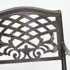 Sarasota Cast Aluminum Adjoining Patio Chair - Bronze - Christopher Knight Home 7 Sarasota Cast Aluminum Adjoining Patio Chair - Bronze - Christopher Knight Home -Christopher Knight Home GUEST b041d98e 8cba 4dd9 be02 f8e308eade17