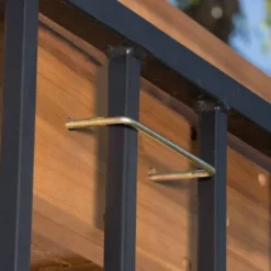 Caribbean 3pc Acacia Wood Patio Bar Set - Natural - Christopher Knight Home -Christopher Knight Home GUEST b286e479 9100 41fa a473 a46b0babb783