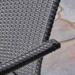 Kent 3pc Acacia Wood & Wicker Bistro Set - Gray - Christopher Knight Home -Christopher Knight Home GUEST b4ad0fa1 1973 453d 8432 dc12b48ab99e