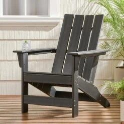 Encino Outdoor Adirondack Chair - Christopher Knight Home -Christopher Knight Home GUEST b5030f7b 7a75 4e5c bebf e4e707765d59