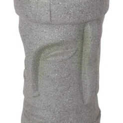 Christopher Knight Home 10" Wide Poulan Concrete Outdoor Novelty Polynesian Planter Stone Gray -Christopher Knight Home GUEST b5e05d7b 2f62 44b1 8876 316b2741e2c5