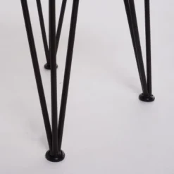 Zion Set Of 2 Industrial Side Table - Teak/Rustic Metal - Christopher Knight Home -Christopher Knight Home GUEST b640cc56 4b10 4d66 a778 6a4b225dabae 1