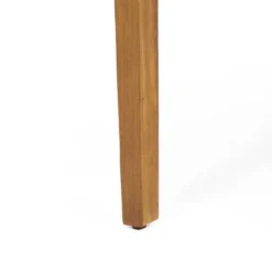 Noah 7pc Outdoor Modern Industrial Acacia Wood Dining Set - Teak/Black/Dark Brown - Christopher Knight Home -Christopher Knight Home GUEST b74ae036 f68e 465b 92a2 372796ef4e61