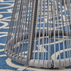 Milan Faux Rattan Side Table - Gray/White - Christopher Knight Home -Christopher Knight Home GUEST b7f694df 1130 475e ba36 e1238631d470