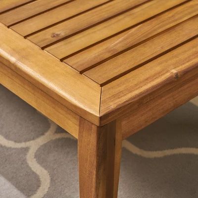 Grenada 5pc Acacia Sectional Patio Sofa Set Teak - Christopher Knight Home 5 Grenada 5pc Acacia Sectional Patio Sofa Set Teak - Christopher Knight Home - Image 5