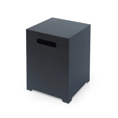 Thasos 10pc Acacia U-Shaped Farmhouse Sectional Sofa Set With Fire Pit - Gray/White/Dark Gray - Christopher Knight Home 7 Thasos 10pc Acacia U-Shaped Farmhouse Sectional Sofa Set With Fire Pit - Gray/White/Dark Gray - Christopher Knight Home - Image 7