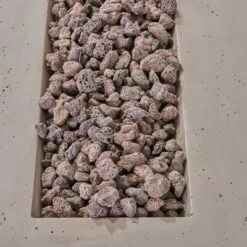 Aidan Rectangle 40" Lightweight Concrete Gas Fire Pit - Light Gray - Christopher Knight Home -Christopher Knight Home GUEST ba84678e fdbc 4706 82b9 00fcedf38a46