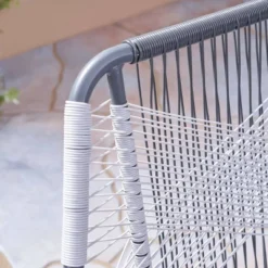 Milan 2pk Steel Club Chairs - Gray/White - Christopher Knight Home -Christopher Knight Home GUEST bd03c387 75c3 469c b869 074769a0780f