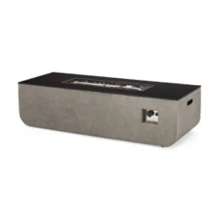 Cape Coral 5pc Outdoor 4 Seater Aluminum Chat Set With Fire Pit - Silver/Khaki - Christopher Knight Home -Christopher Knight Home GUEST bd2ff050 063b 454e 94b8 d36e9d431f6e