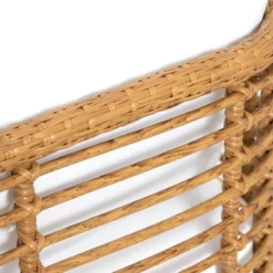 Nic Outdoor Wicker Club Chair With Cushion - Light Brown/White - Christopher Knight Home -Christopher Knight Home GUEST c0219d4e a242 4f4f a6d9 8c6daa6bb0d5