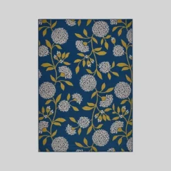 Viola Floral Outdoor Rug Blue/Green - Christopher Knight Home -Christopher Knight Home GUEST c04209f4 b0a7 4389 9542 883350d620f8