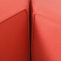 2pc Brava Outdoor Acacia Wood Right Arm Loveseat & Coffee Table With Cushion Teak/Red - Christopher Knight Home -Christopher Knight Home GUEST c0615401 0c4a 4aa2 be25 ed27ada7d951