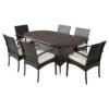 Anthony 7pc Dining Set - Multibrown - Christopher Knight Home