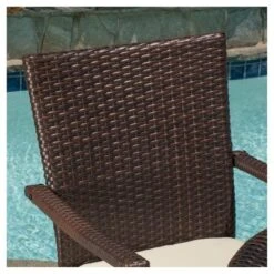 Corsica 3pc All-Weather Wicker Patio Chair Set - Brown - Christopher Knight Home 5 Corsica 3pc All-Weather Wicker Patio Chair Set - Brown - Christopher Knight Home -Christopher Knight Home GUEST c24aabcb 72ec 421c ae35 8b3b387dd1a9